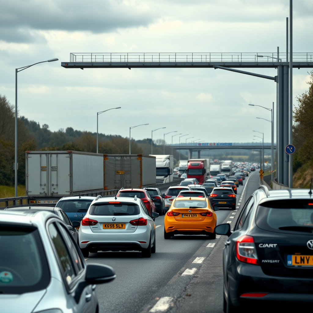 M4 congestion worsens during evening rush hour